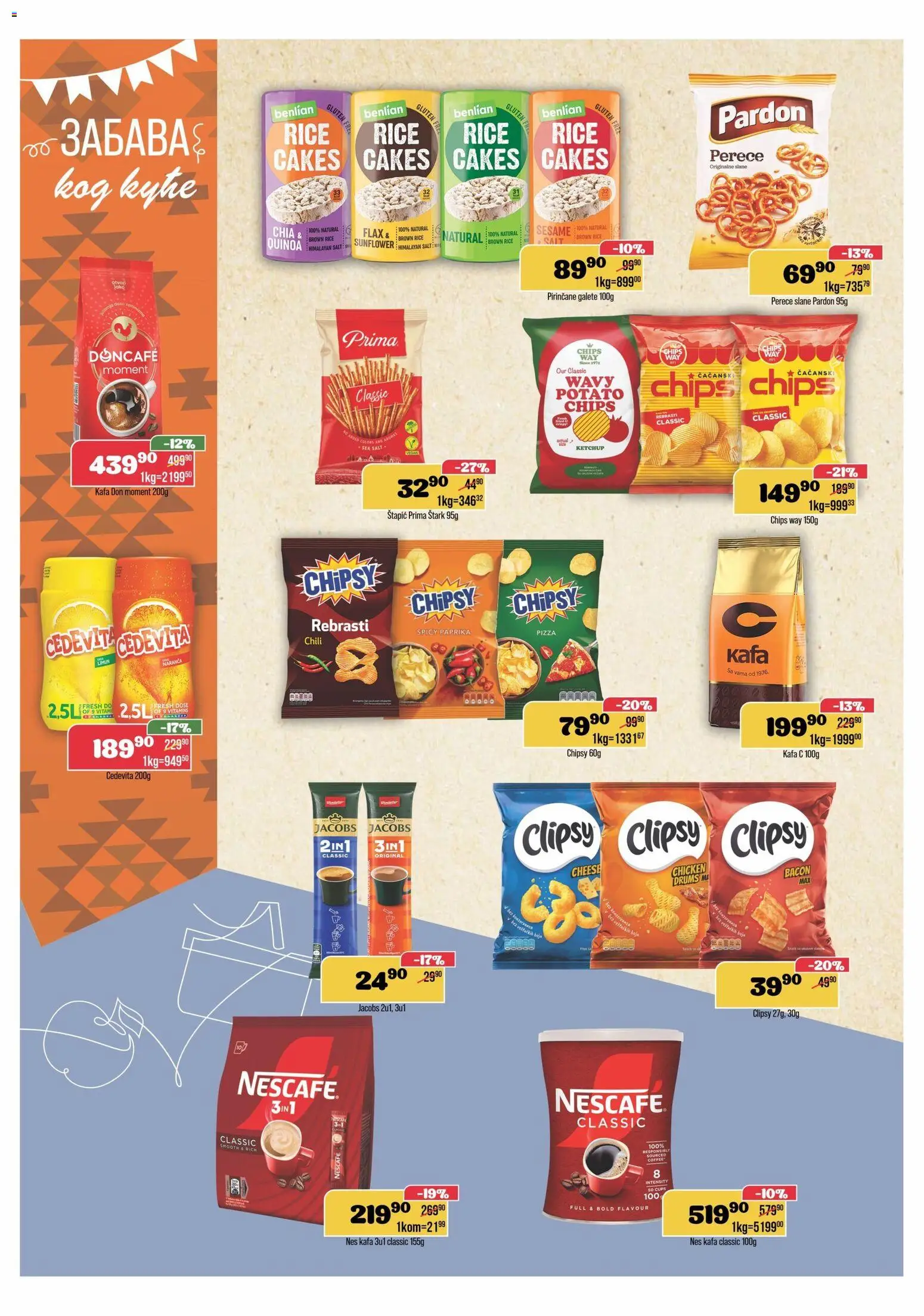 Europrom katalog - važi od 06.05.2026 | Strana: 8 | Proizvode: Doncafe, Paprika, Quinoa, Galete