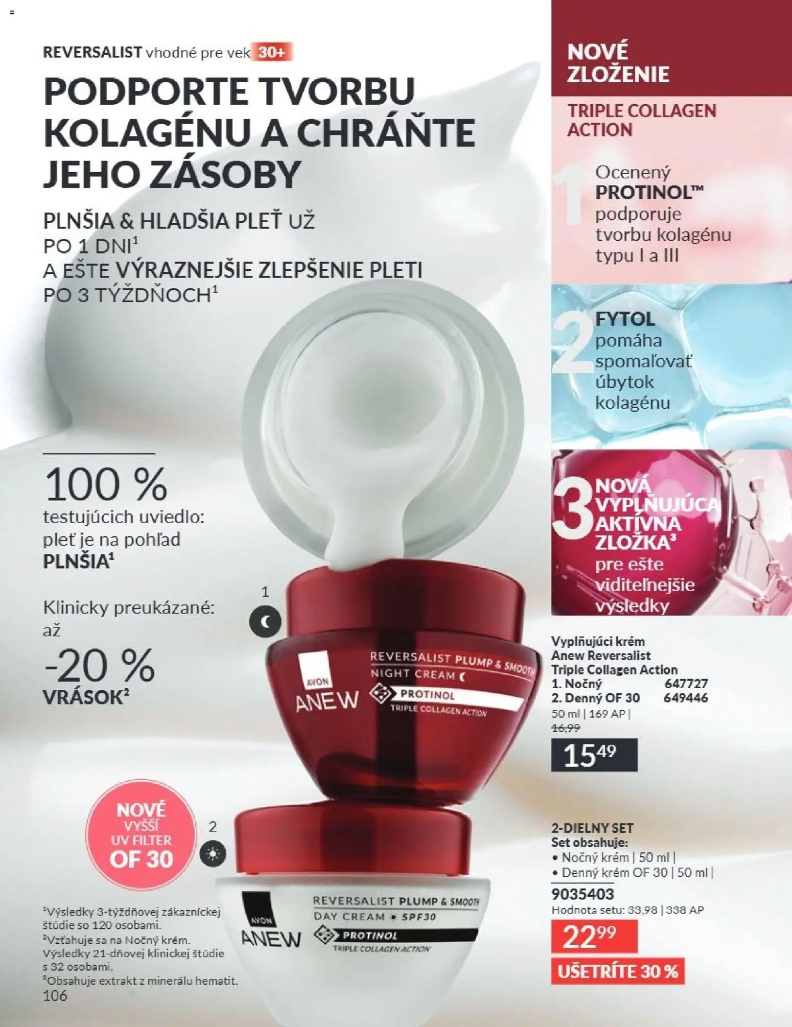 Nové Avon akcie – leták je platný od 01.07.2026 | Strana: 106 | Produkty: Krém