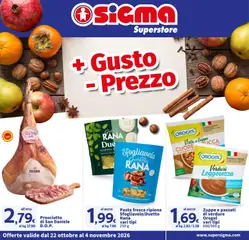Anteprima del volantino SIGMA volantino Superstore valido a partire dal 22/10/2026