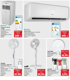 Kaufland Katalog - Pregled kataloga iz trgovine Kaufland, vrijedi od 06.05.2026 | Stranica: 25 | Proizvodi: Ventilator, Klima uređaj, Klima