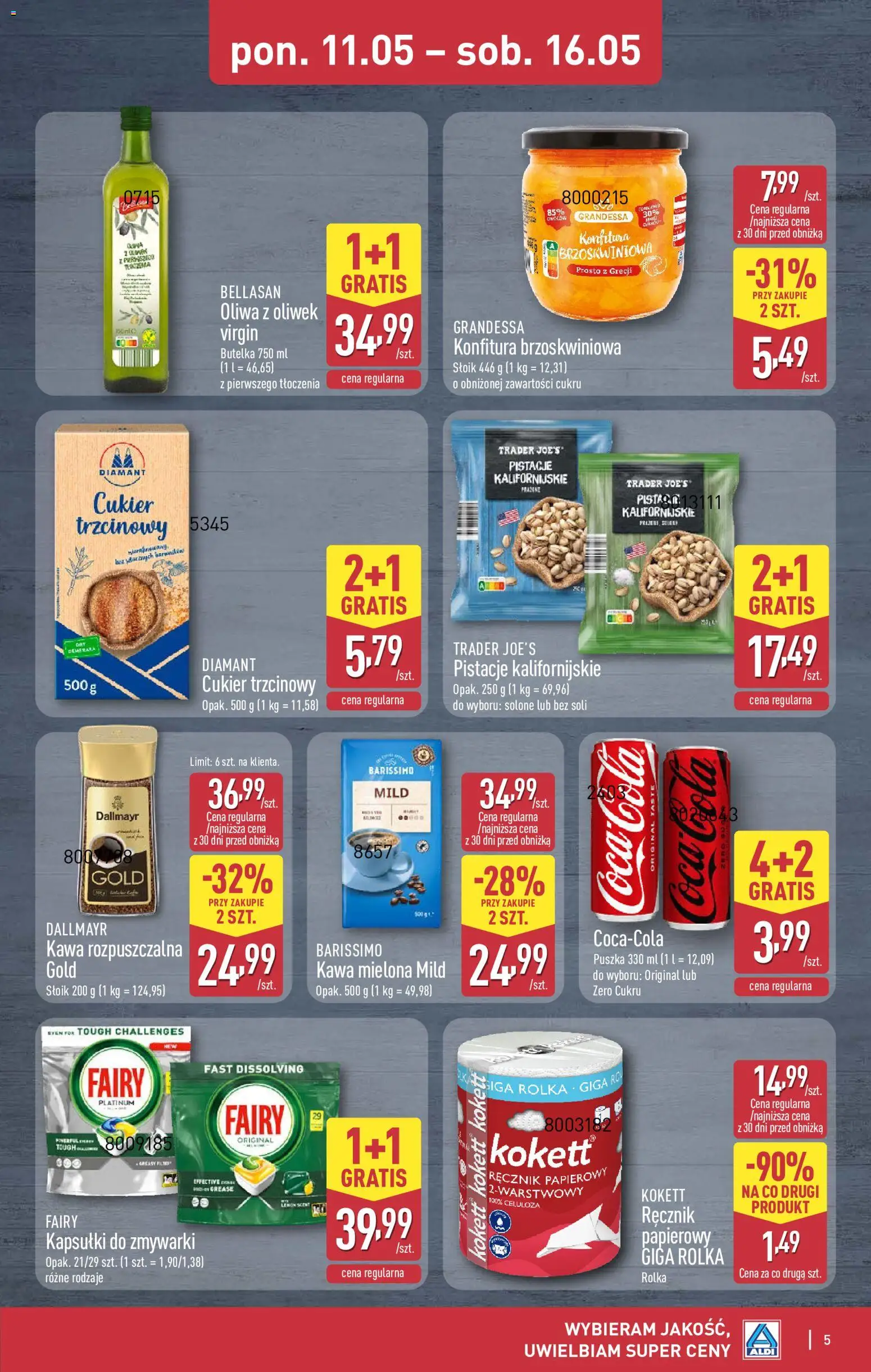Aldi Polsko leták - Artykuły przemysłowe i tekstylia od 14.05.2026 | Strana: 5