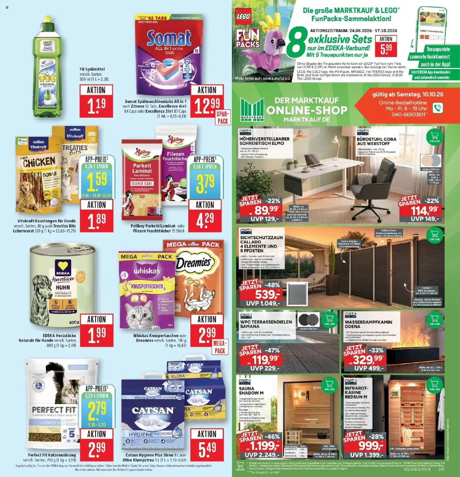 Marktkauf Prospekt Kirchheim (ab 12.10.2026) » Angebote online | Seite: 29 | Produkte: Bilder, Spülmaschinentabs, Zitrone, Uhr