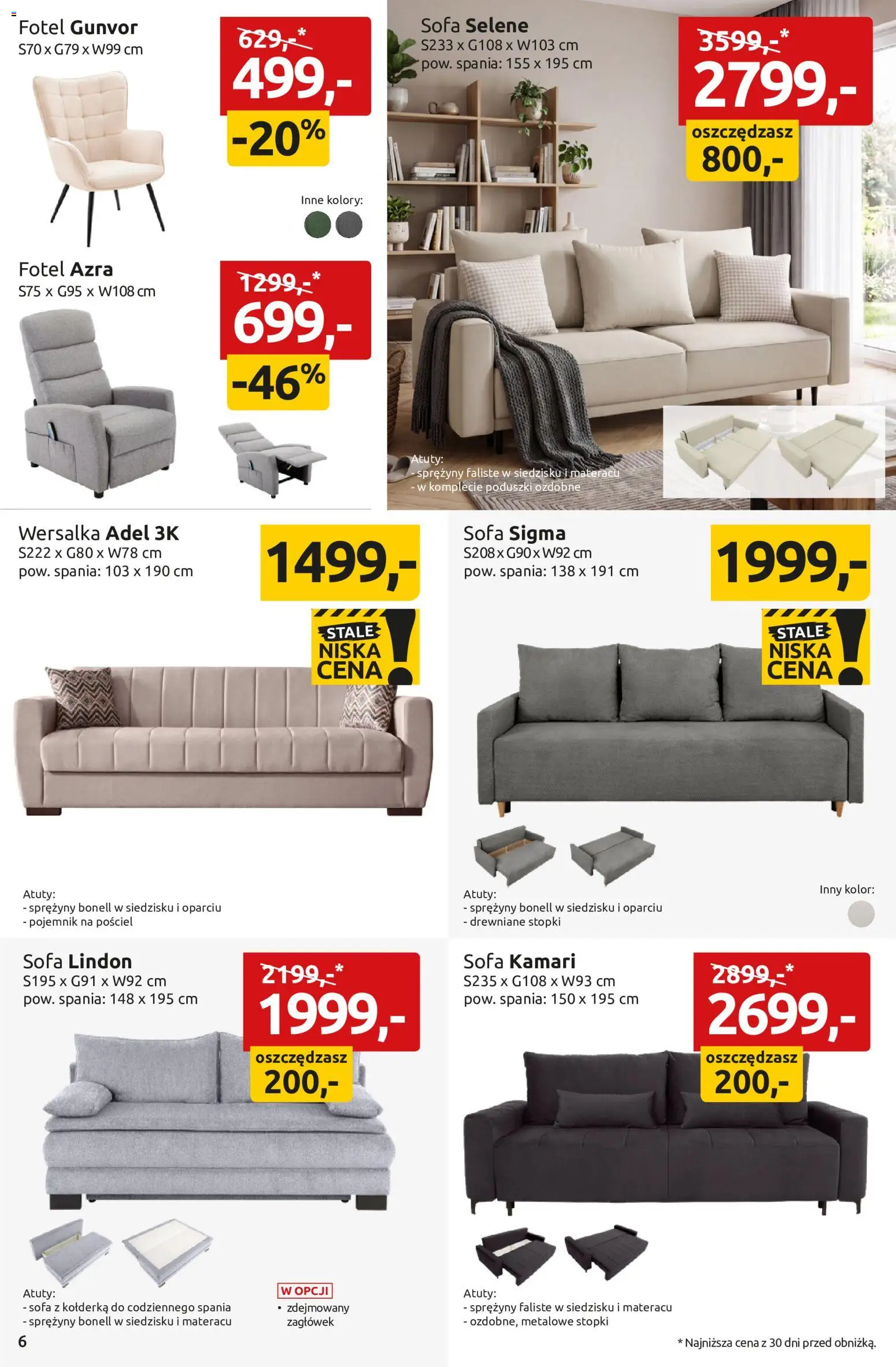 Black Red White promocje od 16.07.2026 | Strona: 6 | Produkty: Pościel, Sofa, Fotel
