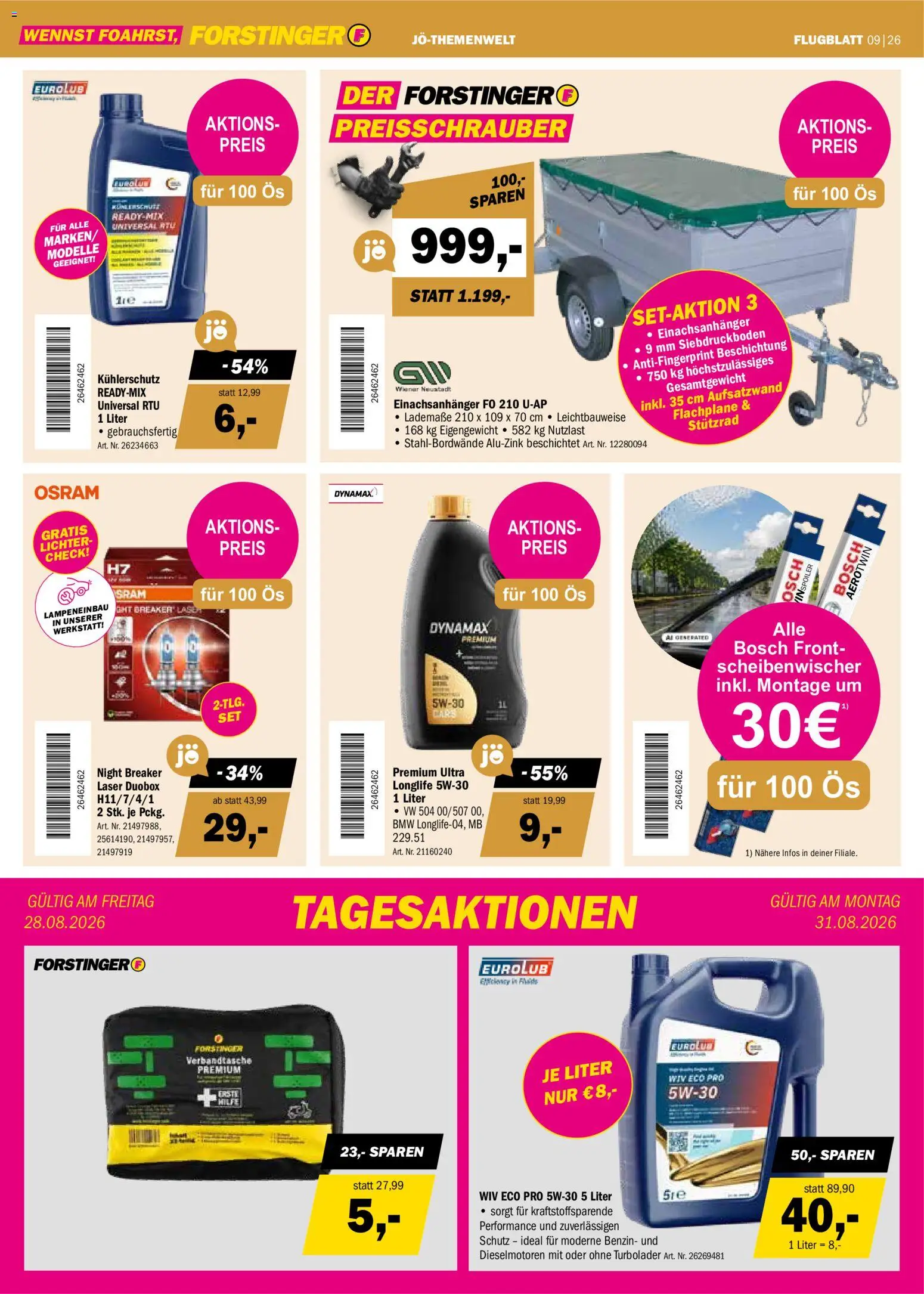 Forstinger Flugblatt gültig ab 19.08.2026 | Seite: 10