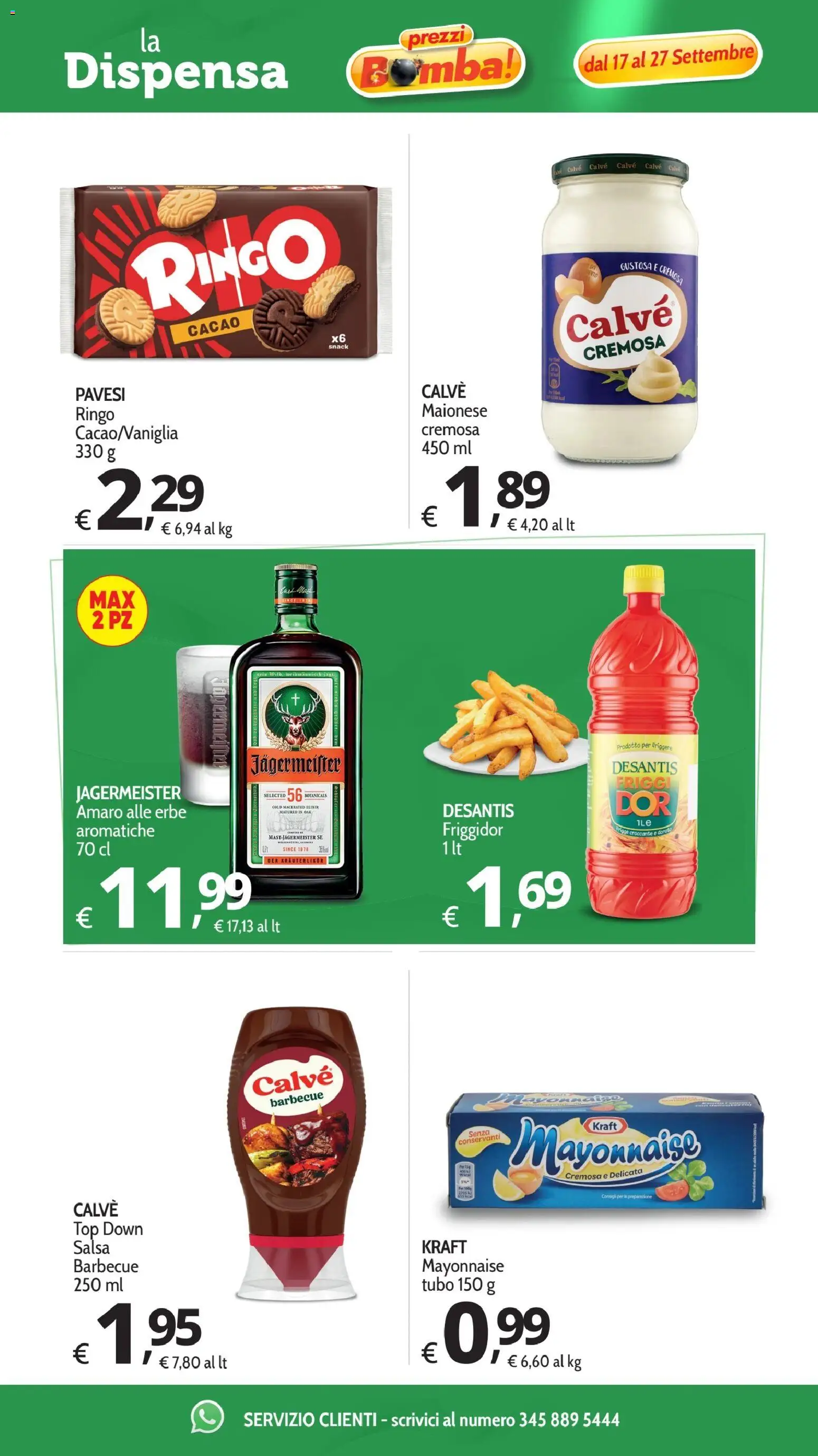 Volantino Primo Prezzo del 17/09/2026 | Pagina: 13 | Prodotti: Barbecue, Top, Tubo, Amaro