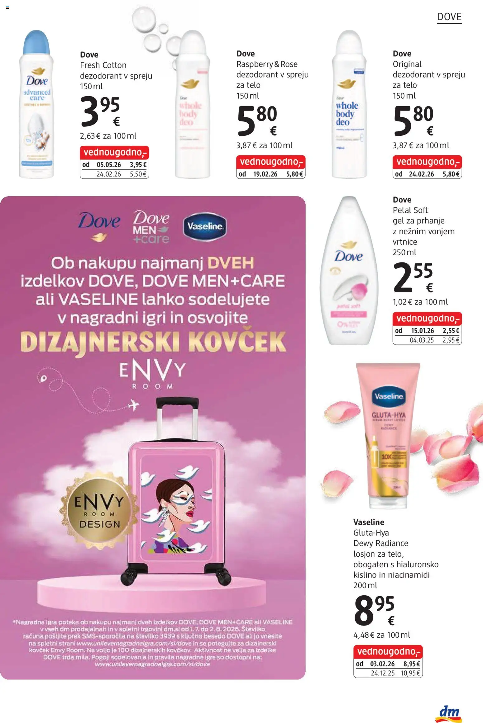 Novi DM Drogerie Markt katalog ponudbe – veljaven od 01.07.2026 | Stran: 9 | Izdelki: Gel za prhanje, Igra, Kovcek