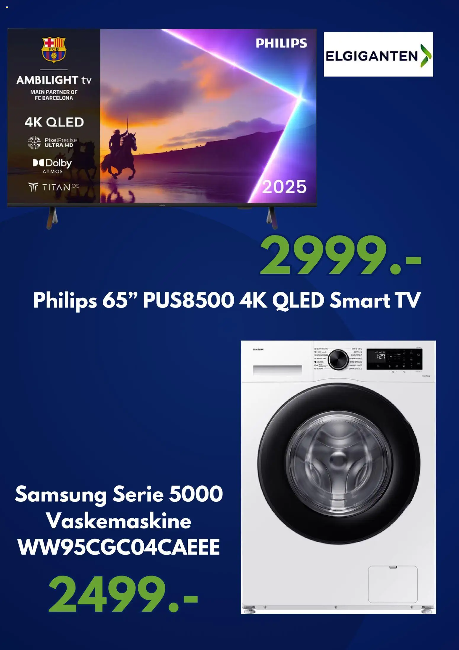 Elgiganten tilbudsavis – gyldig fra 31/08/2026 | Side: 2 | Produkter: Smart TV, TV, Vaskemaskine