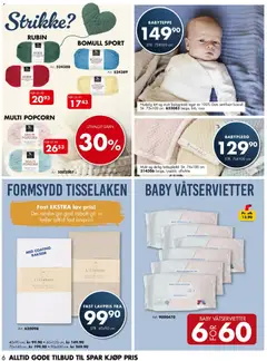 Forhåndsvisning av Spar Kjøp kundeavis gyldig fra 28/09/2026 | Side: 6 | Produkter: Bomull, Popcorn, Våtservietter, Garn