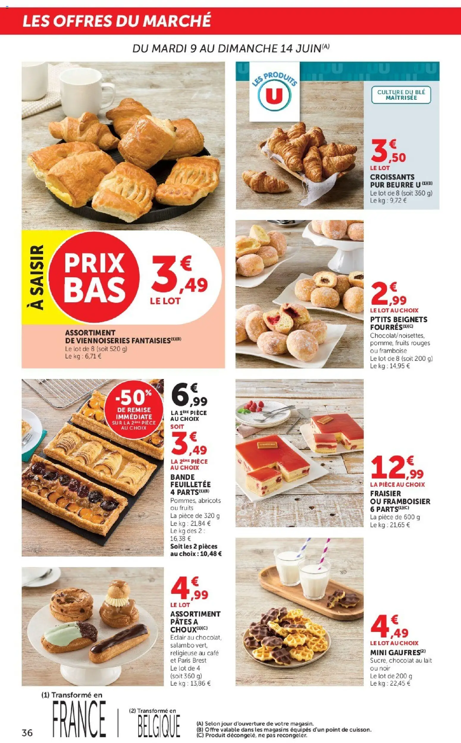 {H1} | Page: 36 | Produits: Abricots, Viennoiseries, Lait, Beurre