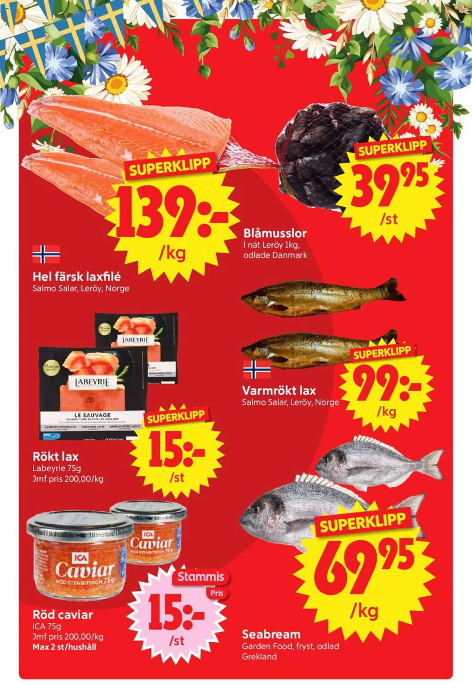 Nya Pulsen reklamblad aktuell från 15.06.2026 | Sida: 7 | Produkter: Lax