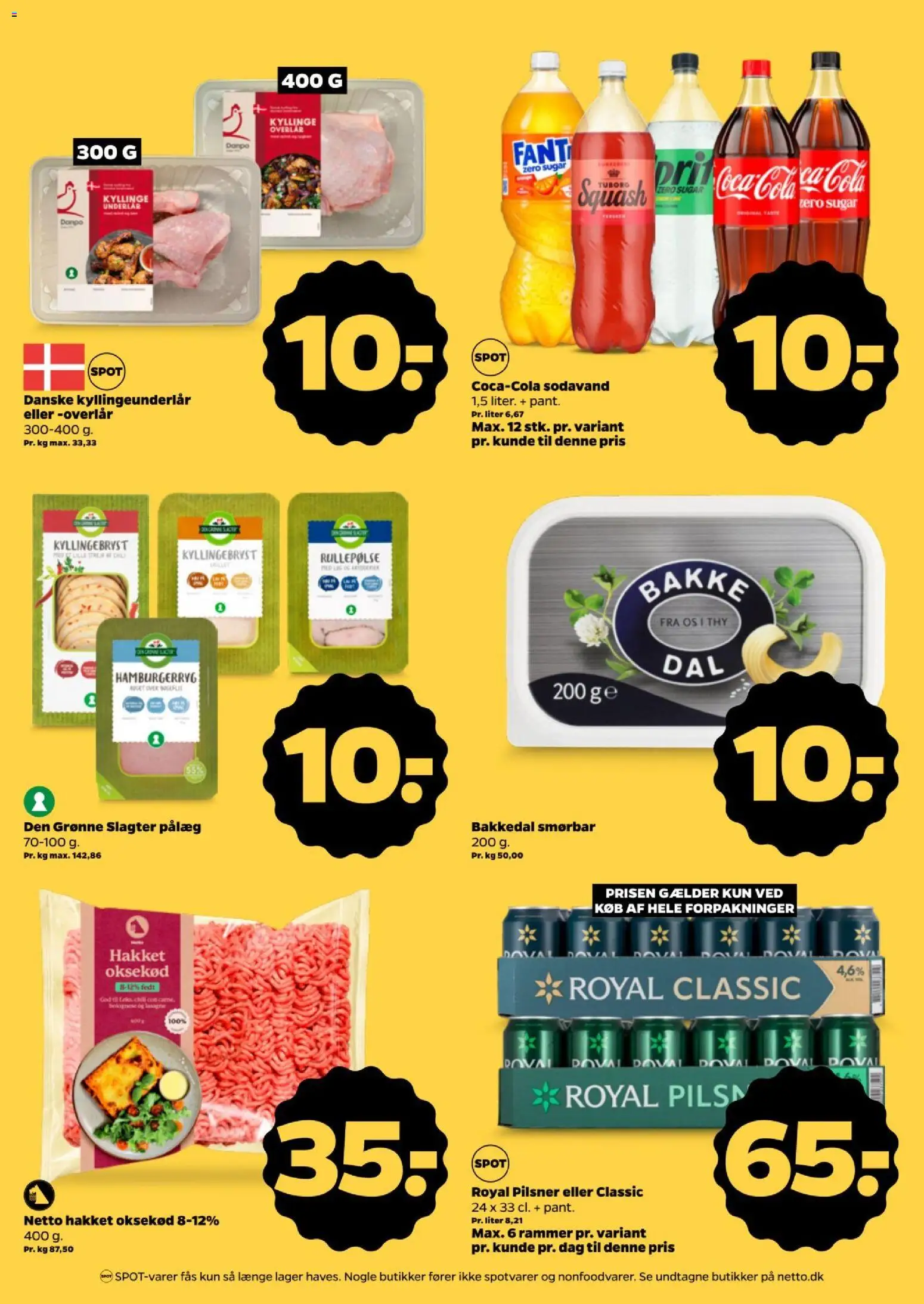 Netto tilbudsavis – gyldig fra 17/10/2026 | Side: 2 | Produkter: Squash, Pålæg, Cola, Tuborg Squash