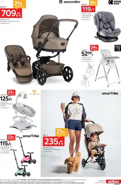 Преглед на Aiko XXXL брошура -20% за всички Аксесоари за дома - Офертите са валидни от 17.08.2026 | Страница: 3 | Продукти: Количка, Триколка, Стол, Люлка