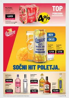 Mercator katalog akcije – veljaven od 01.08.2026 | Stran: 19 | Izdelki: Limeta, Kos, Vodka, Mango