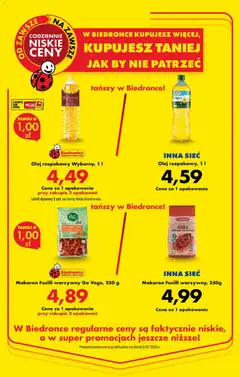 Pogląd oferty "Biedronka gazetka - Niższe ceny regularne" - ważna od 02.07.2026