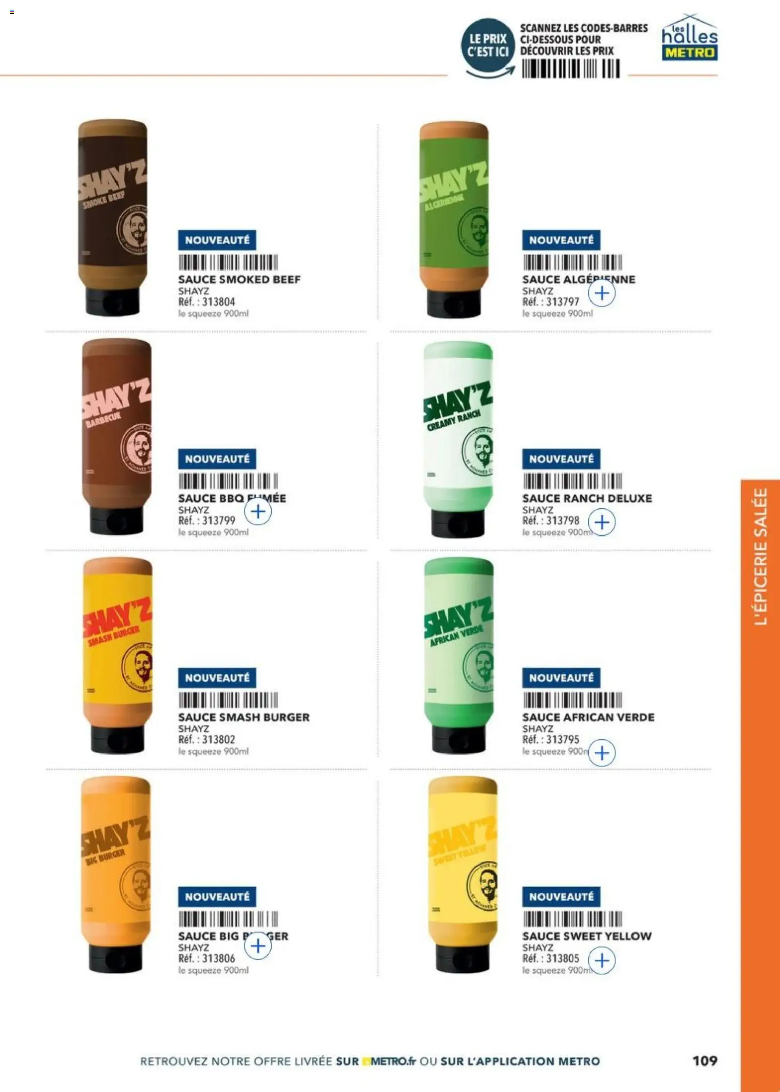 {H1} | Page: 109 | Produits: Barbecue