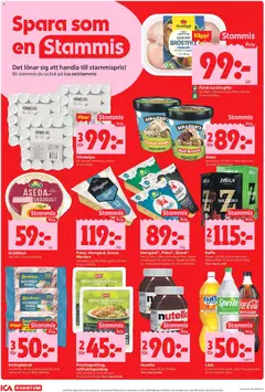 ICA Kvantum erbjudanden - Förhandsvisning av reklamblad från butik ICA Kvantum aktuell från 26/10/2026 | Sida: 8 | Produkter: Galler, Värmeljus, Kyckling, Glass