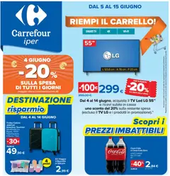 Anteprima del volantino Carrefour volantino Iper - Roma valido a partire dal 05.06.2026