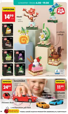 Pogląd oferty "Biedronka gazetka - Hity i inspiracje" - ważna od 03.08.2026 | Strona: 28 | Produkty: Naklejki