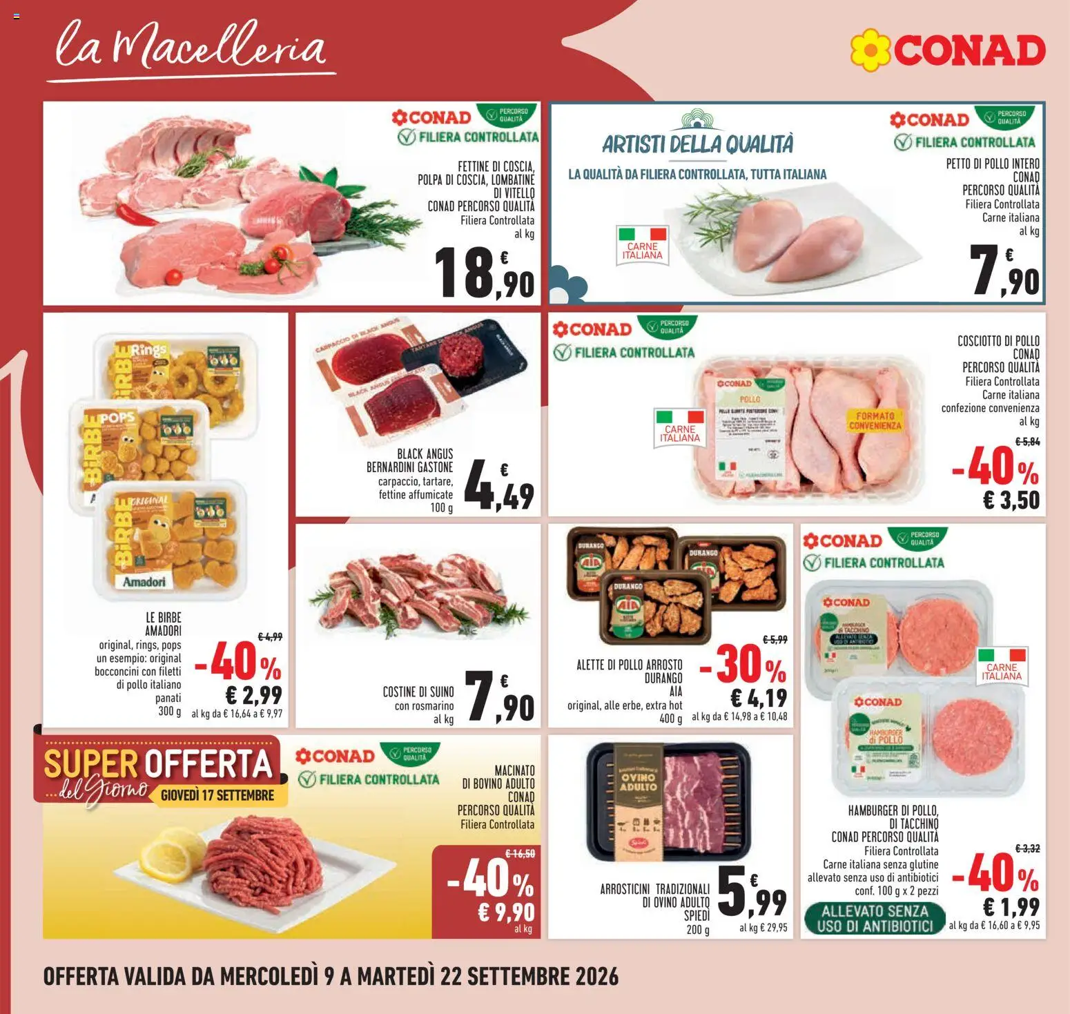 Volantino Conad del 09/09/2026 | Pagina: 6