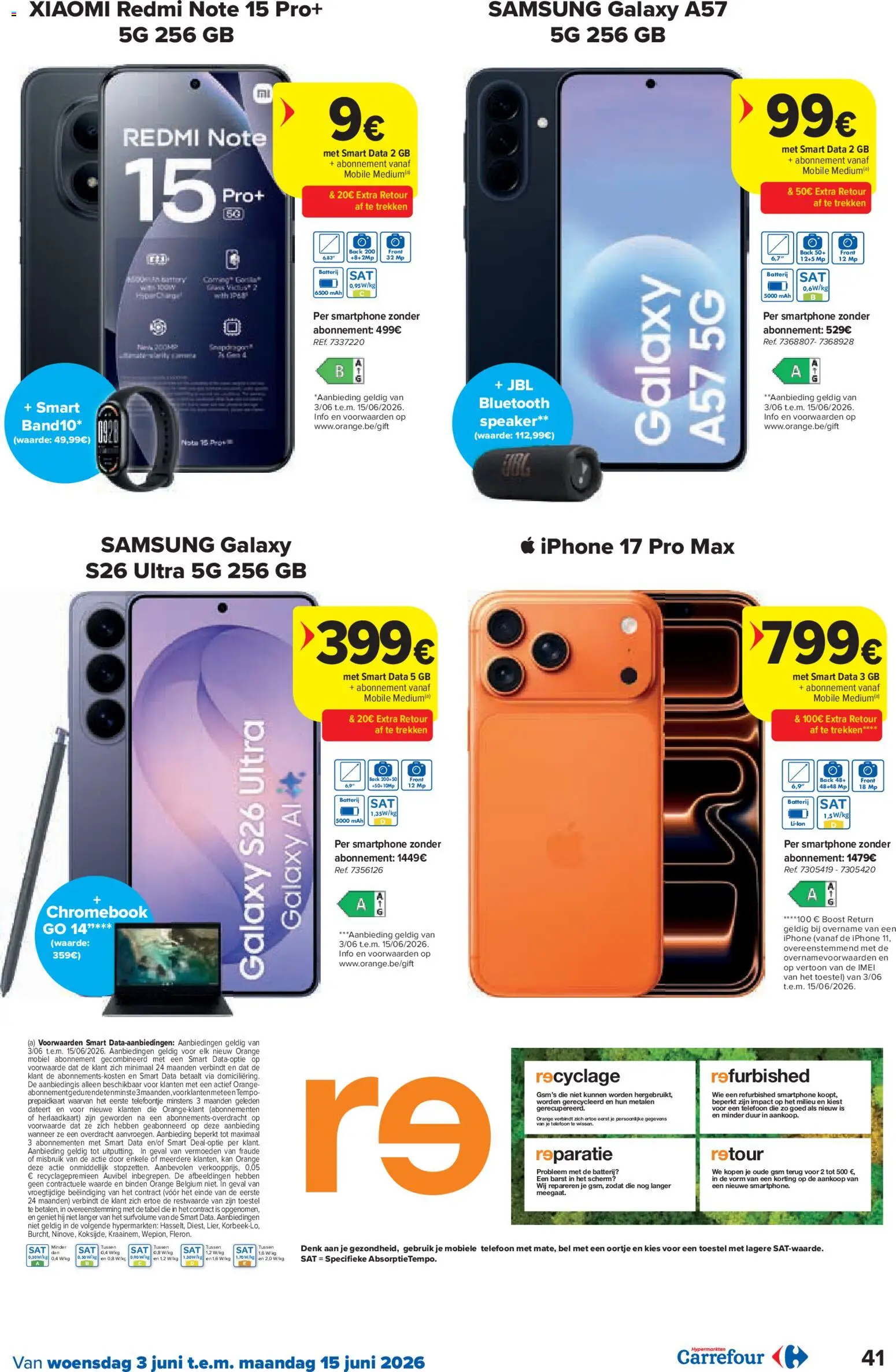 {H1} | Pagina: 41 | Producten: Telefoon, Speaker, Batterij, Scherm