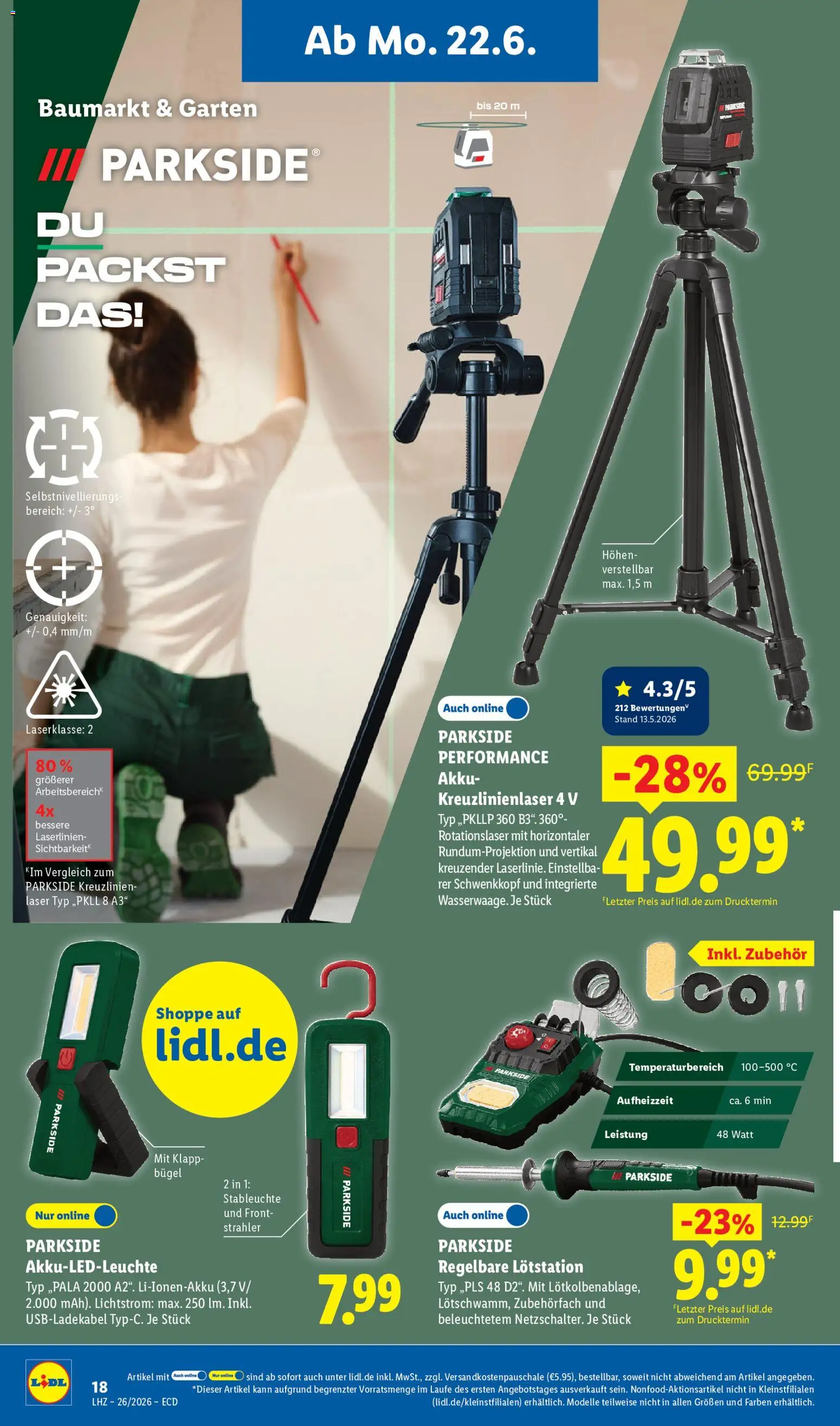Lidl Prospekt – gültig ab 22.06.2026 | Seite: 16