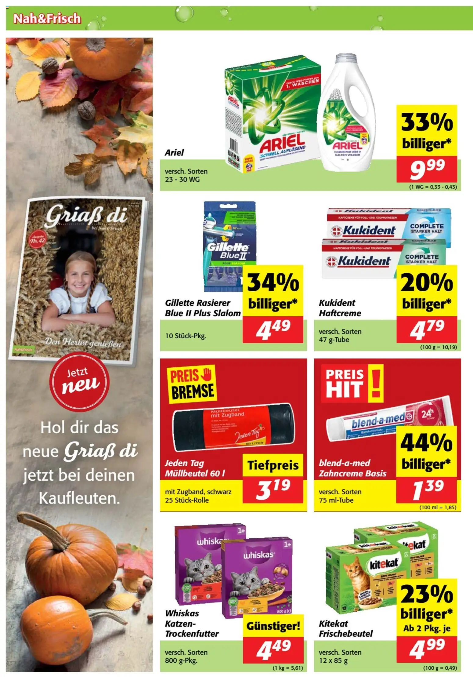 Nah und Frisch Flugblatt gültig ab 26.08.2026 | Seite: 4 | Produkte: Wasser, Rasierer