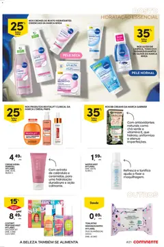 Pré-visualização Continente Beleza: Ingridientes para uma pele de verão válido de 19.05.2026 | Página: 21