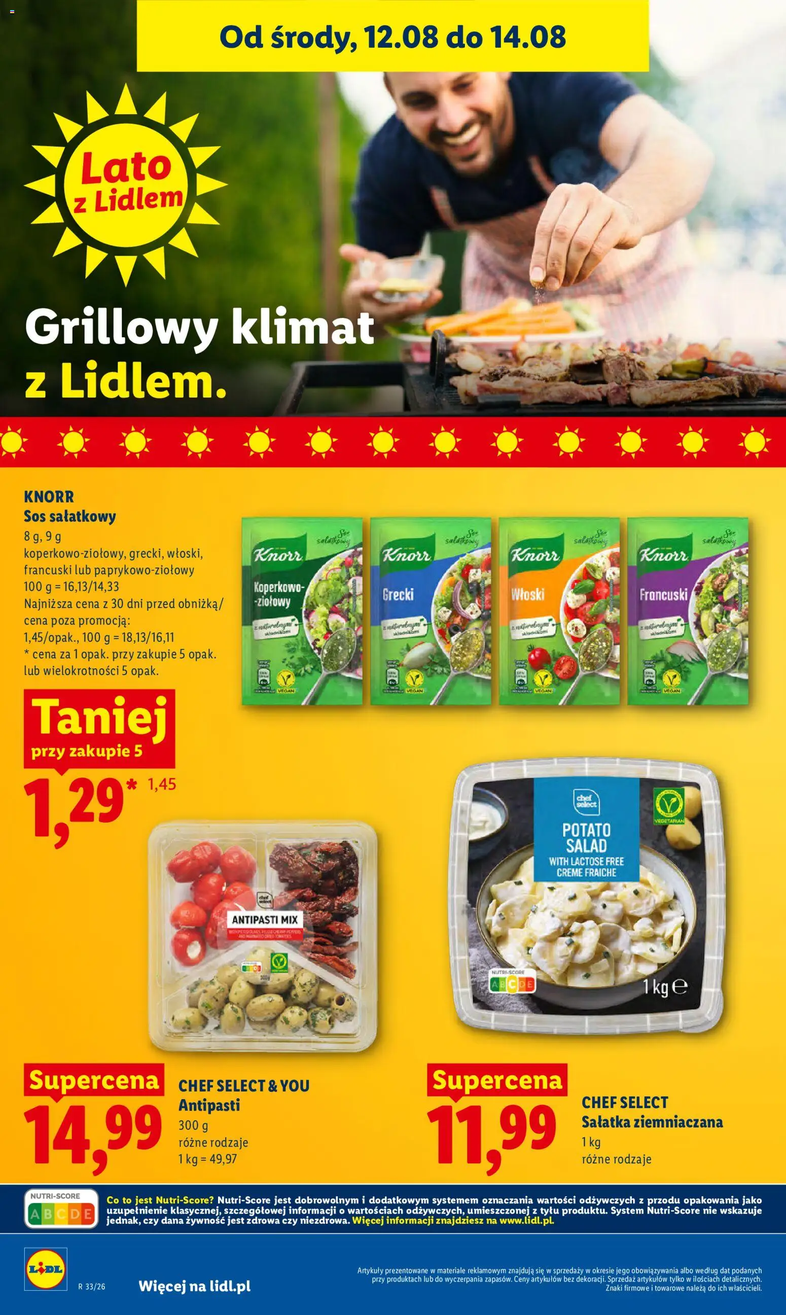 Lidl Polsko leták od 12.08.2026 | Strana: 54 | Produkty: Knorr, Creme fraiche