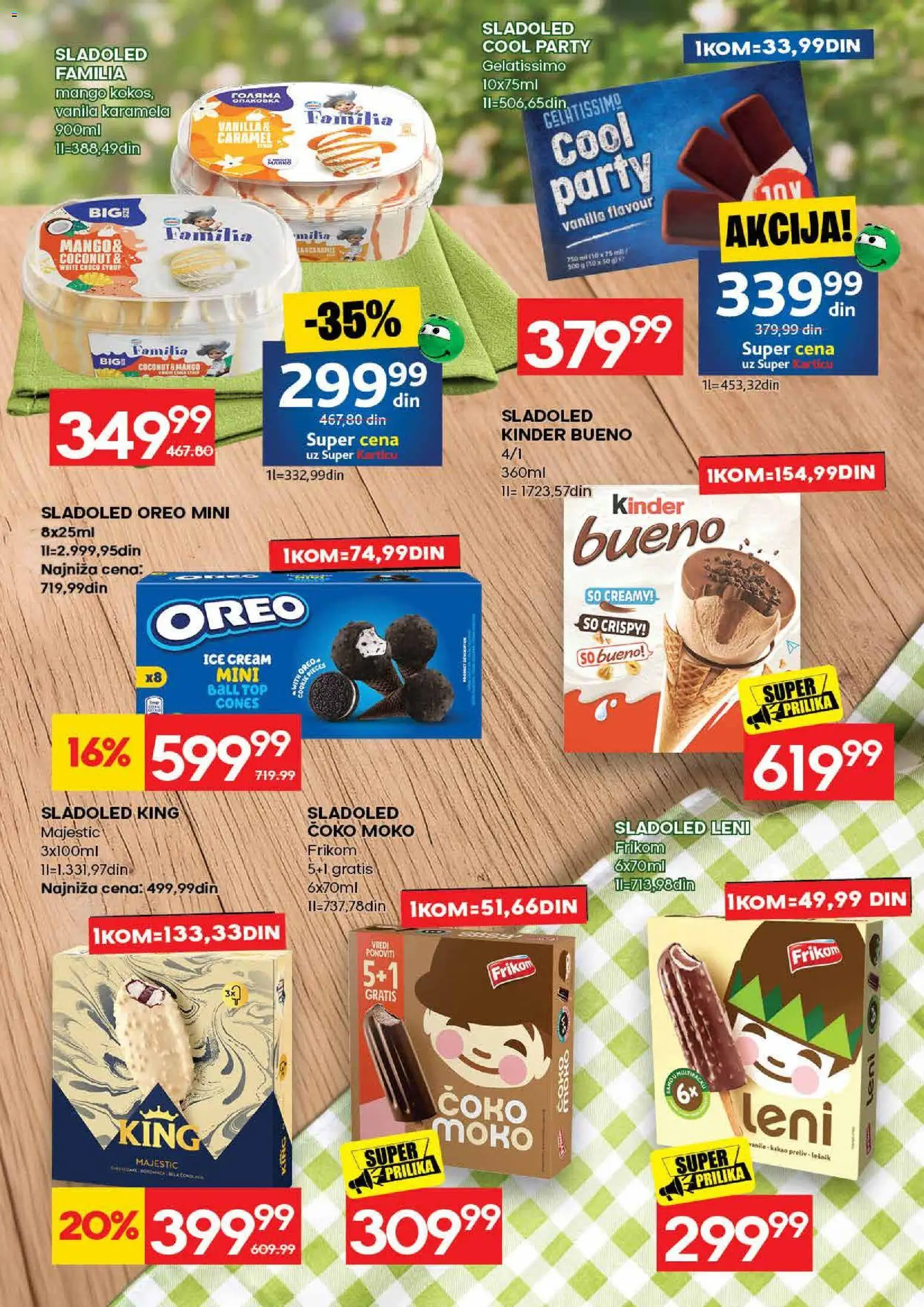 Roda katalog - važi od 30.07.2026 | Strana: 13 | Proizvode: Kakao, Sladoled, Oreo, Vanila