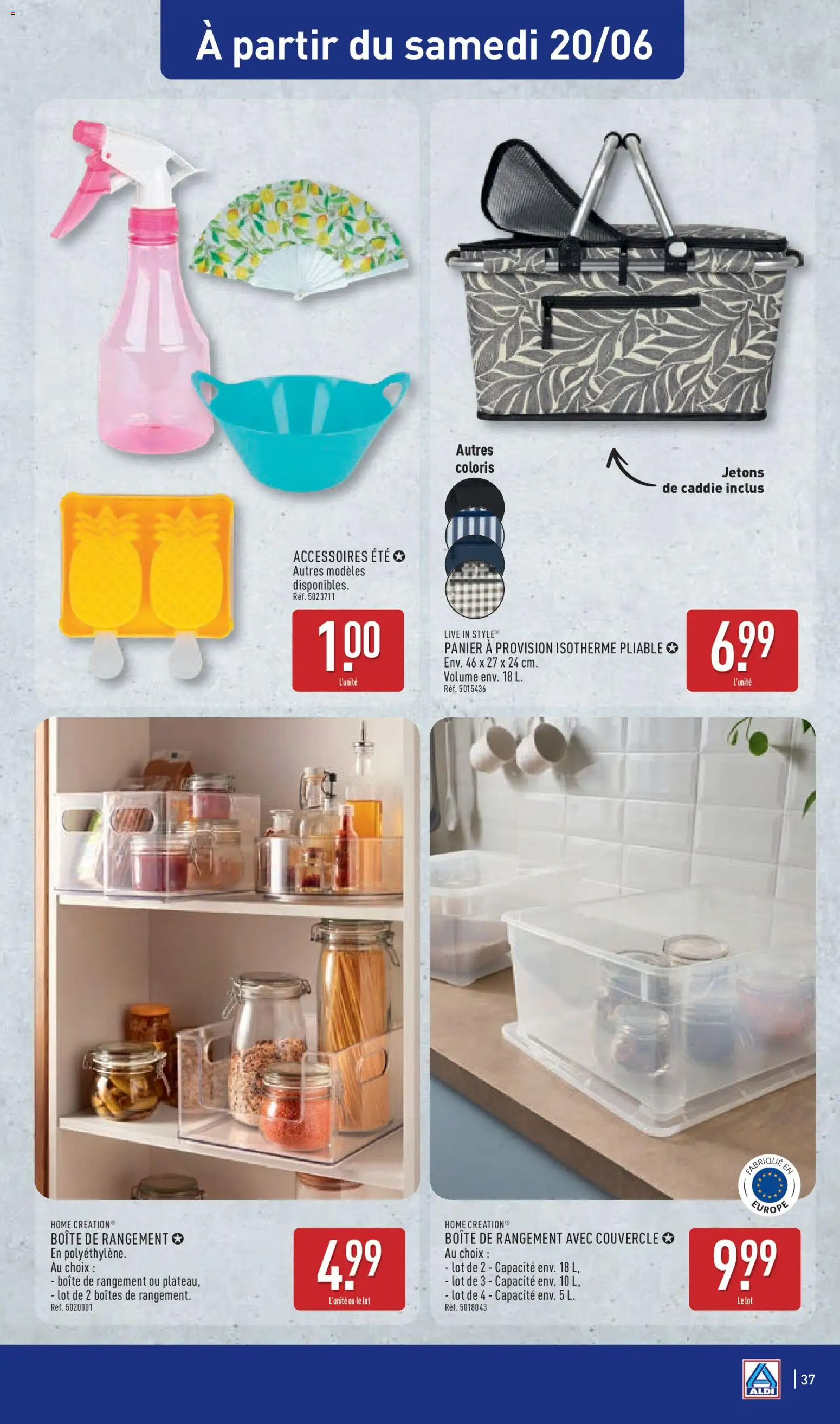 {H1} | Page: 39 | Produits: Panier, Home Creation, Boîte de rangement
