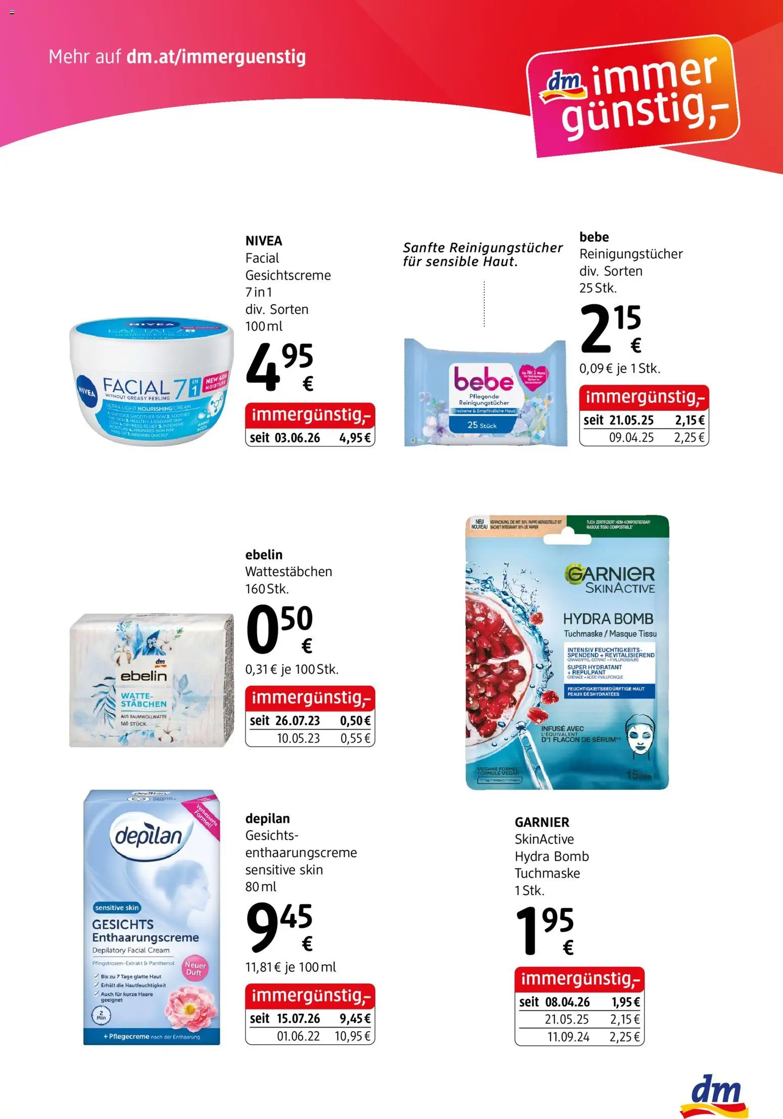 dm drogerie markt Flugblatt gültig ab 29.10.2026 | Seite: 3 | Produkte: Duft, Enthaarungscreme, Reinigungstücher