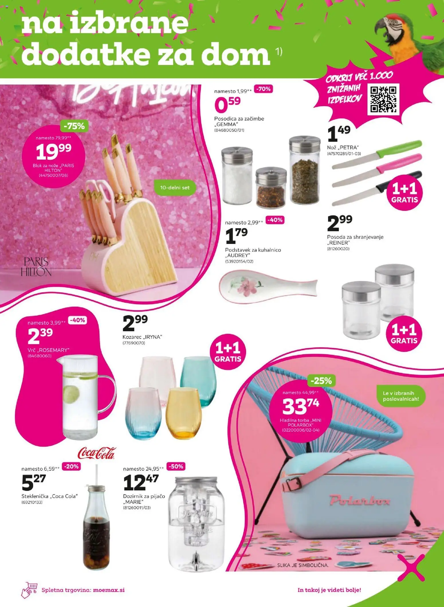 Novi Mömax katalog ponudbe – veljaven od 11.05.2026 | Stran: 11 | Izdelki: Hladilna torba, Torba, Nož, Zacimbe
