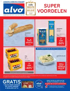 Alvo folder - Voorbeeld van een folder van Alvo, geldig van 15/07/2026
