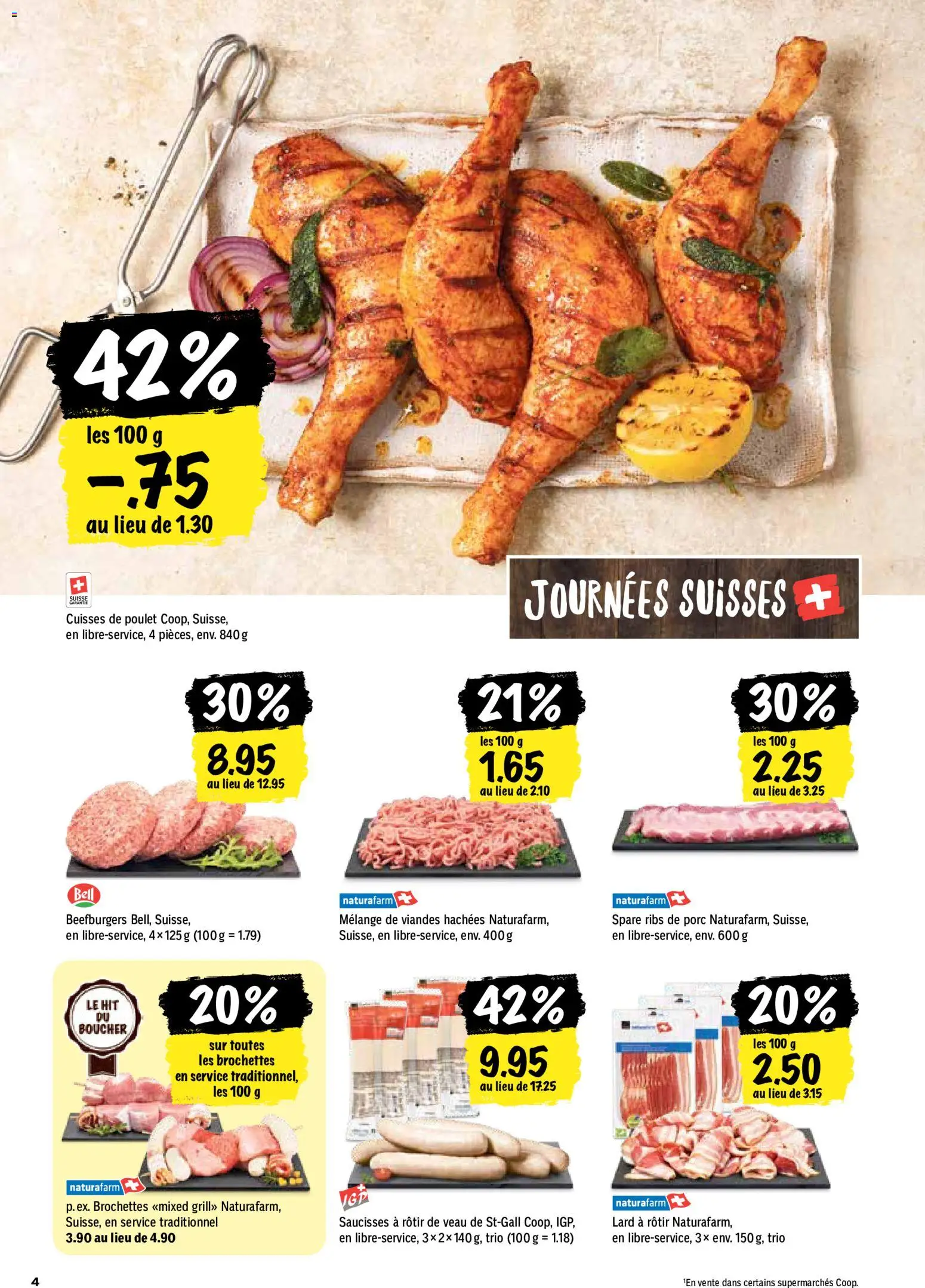 Coop aktionen FR – gültig ab 30.07.2026 | Seite: 4