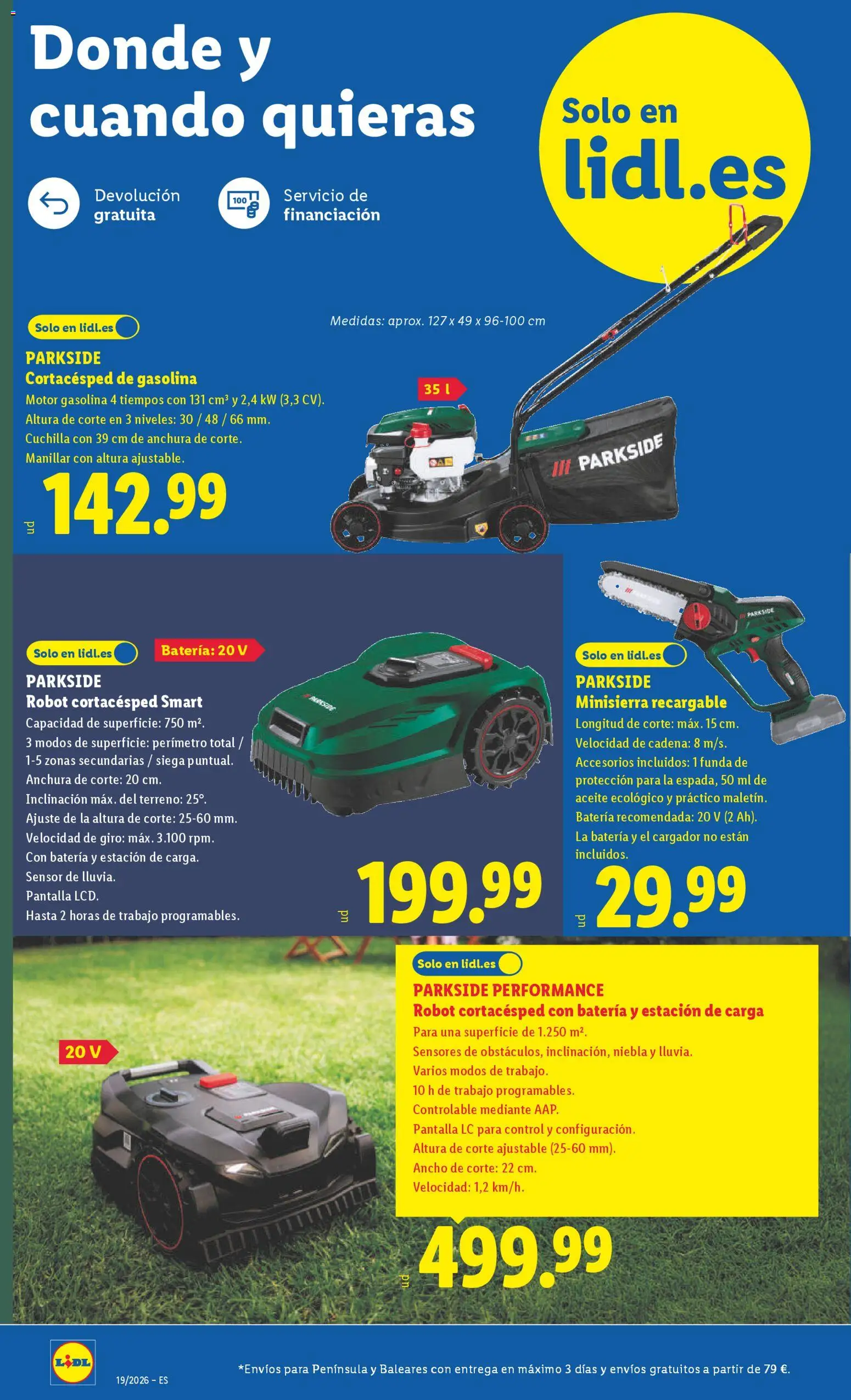 Lidl folleto de bazar │ válido desde el 04.05.2026 | Página: 2 | Productos: Aceite, Funda, Robot, Batería