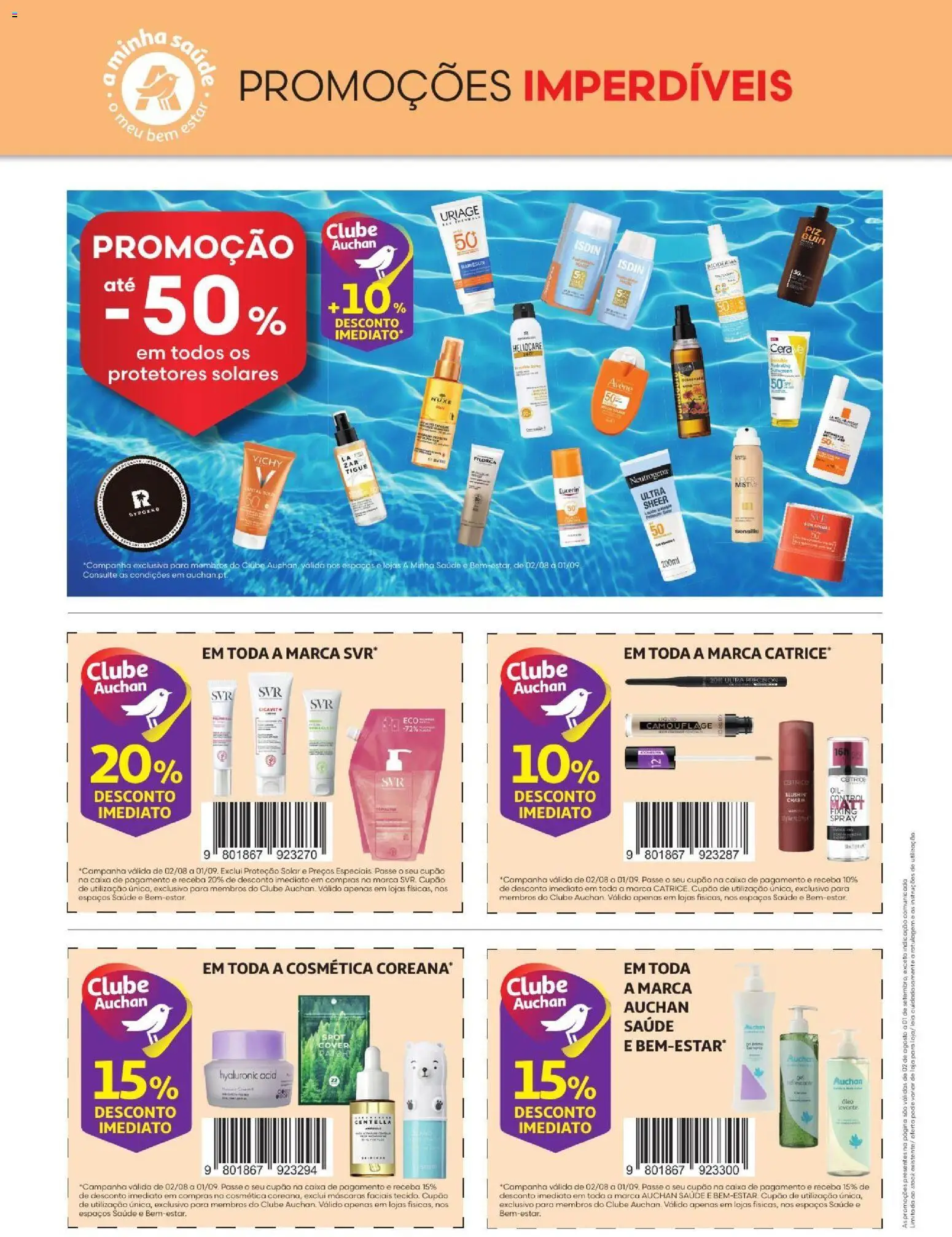 Auchan - Solares  Especial Cabelo │ válido de 02/08/2026 | Página: 44 | Produtos: Cera, Caixa