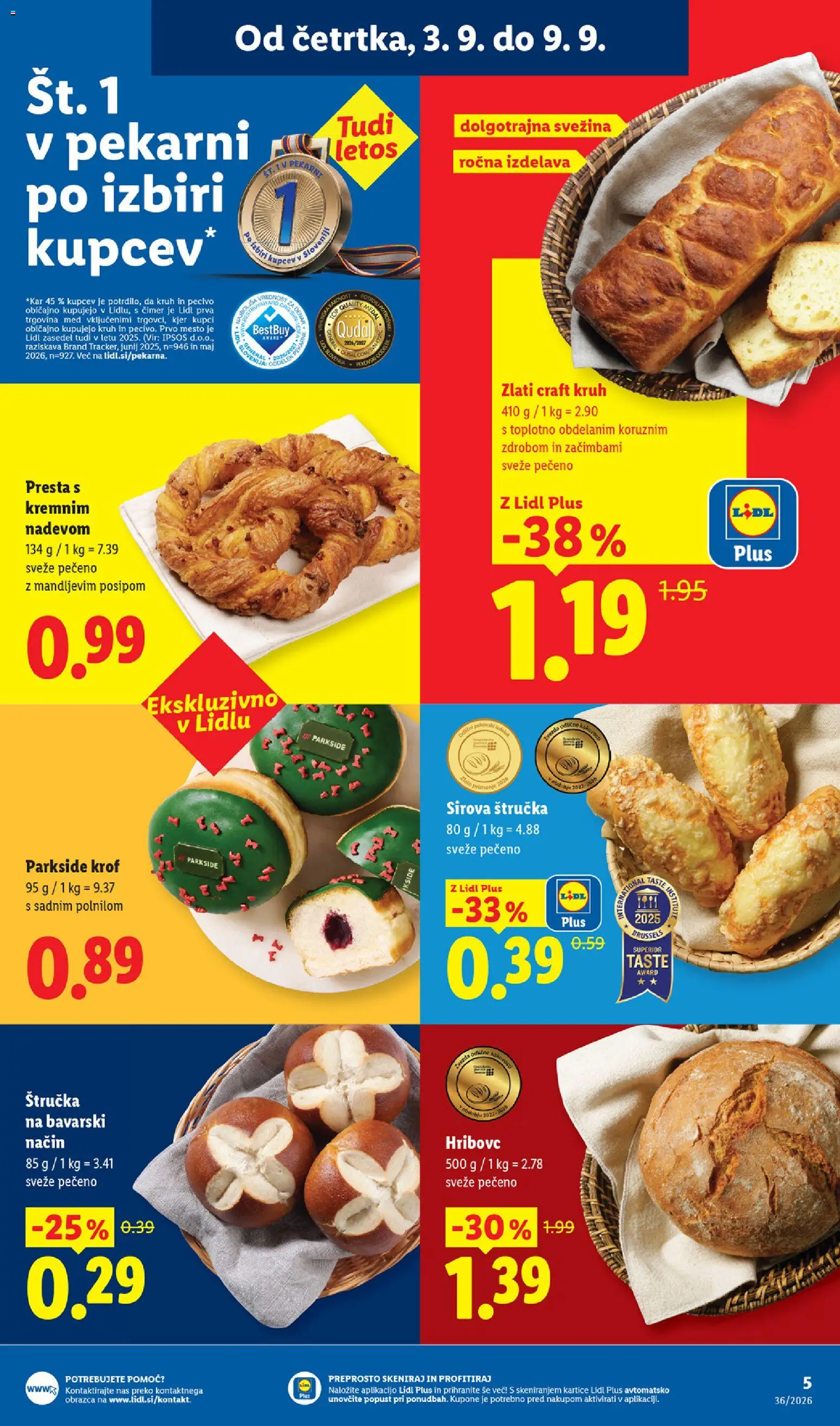 Novi Lidl katalog ponudbe – veljaven od 03.09.2026 | Stran: 5