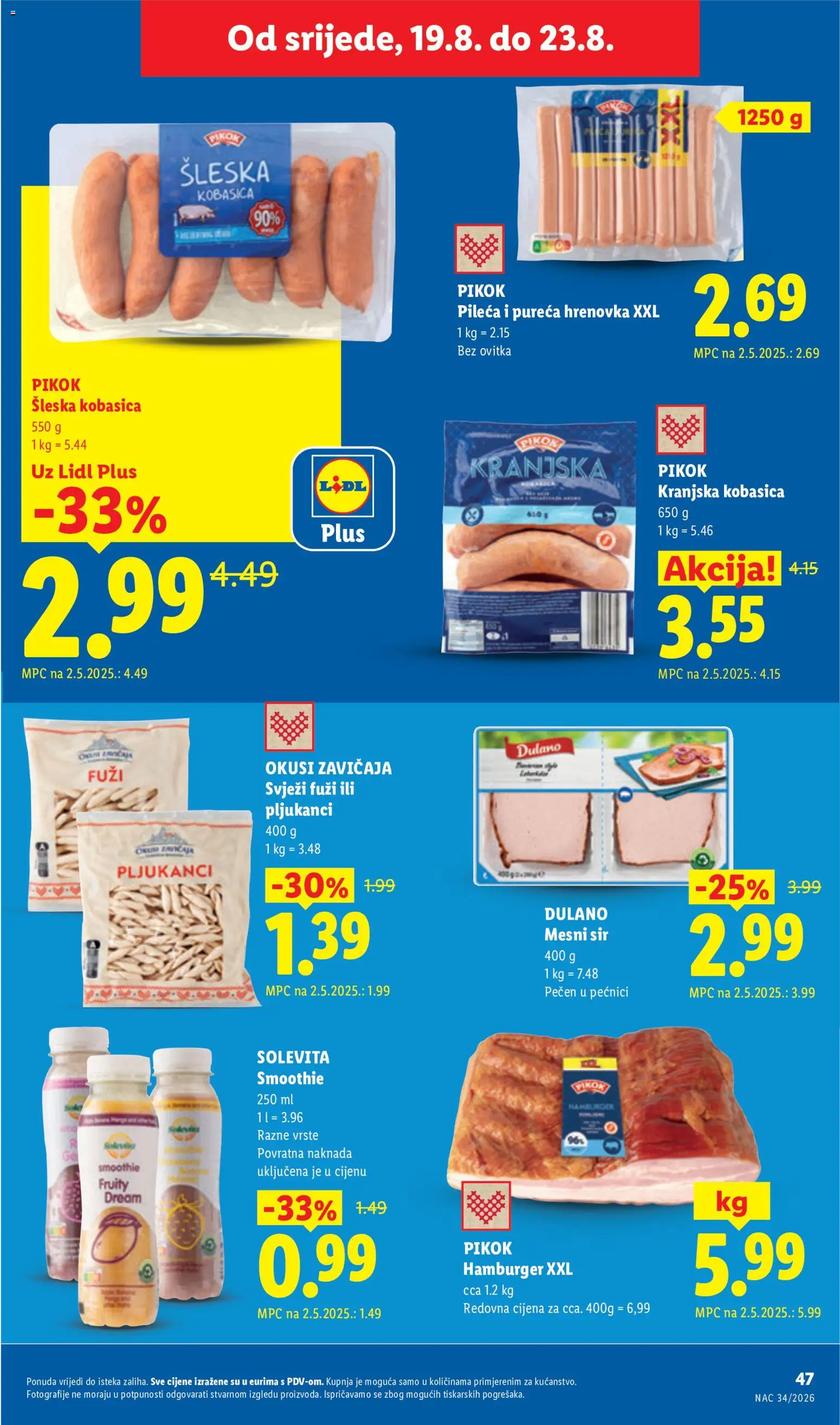 Lidl katalog | vrijedi od 17.08.2026 | Stranica: 47