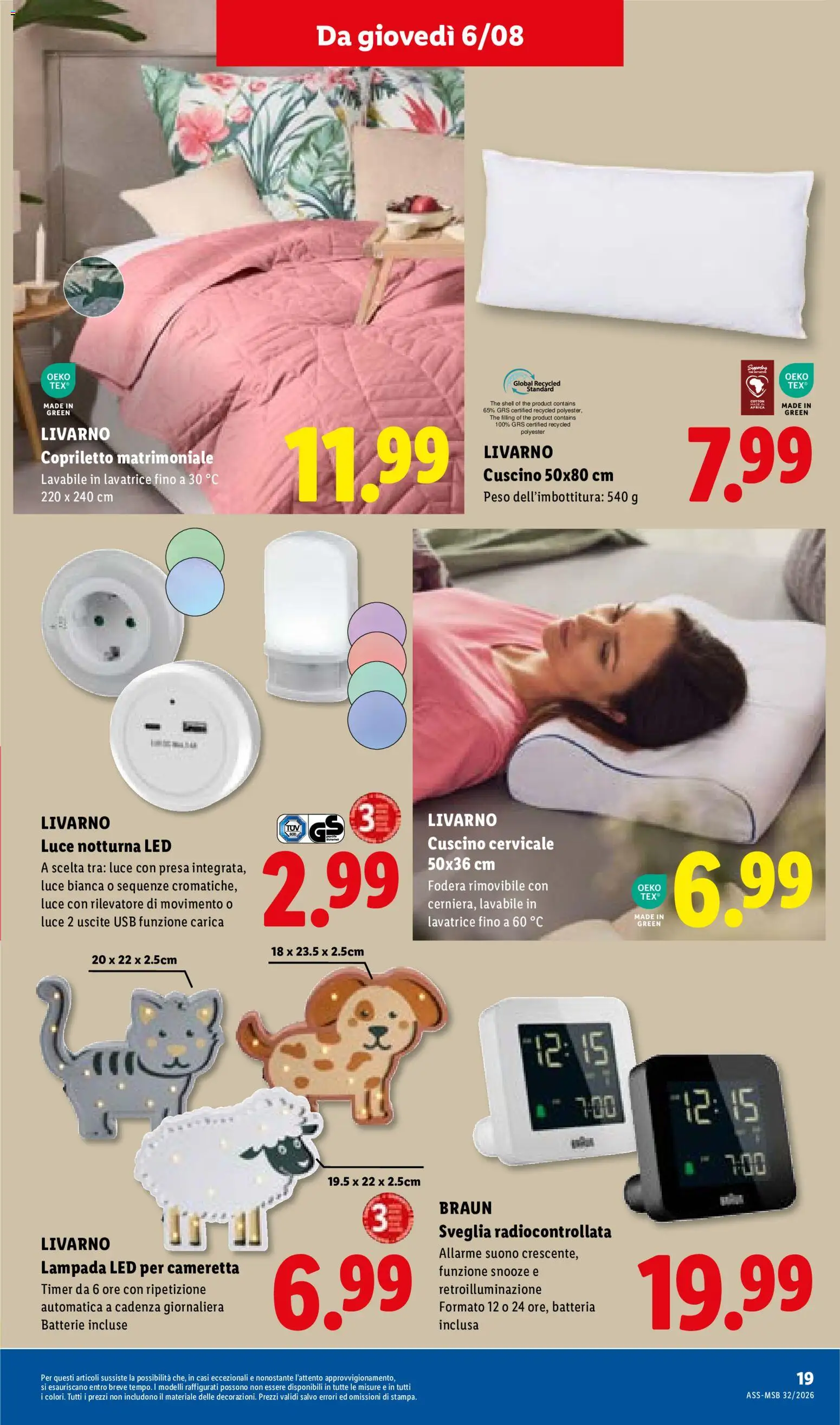 Volantino Lidl del 06/08/2026 | Pagina: 25