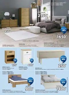 Ofertele JYSK valabile de la 24.09.2026 | Pagină: 9 | Produse: Saltea, Taburet, Covor, Depozitare