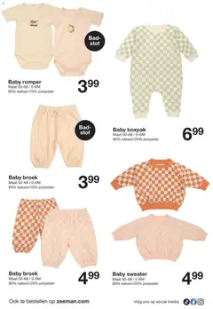Zeeman folder - Voorbeeld van een folder van Zeeman, geldig van 06.06.2026 | Pagina: 10 | Producten: Sweater, Bad, Broek