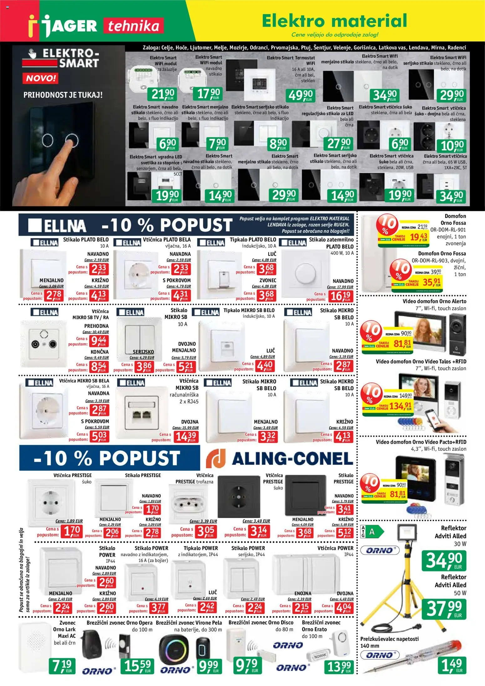 Novi Jager katalog ponudbe – veljaven od 07.10.2026 | Stran: 10