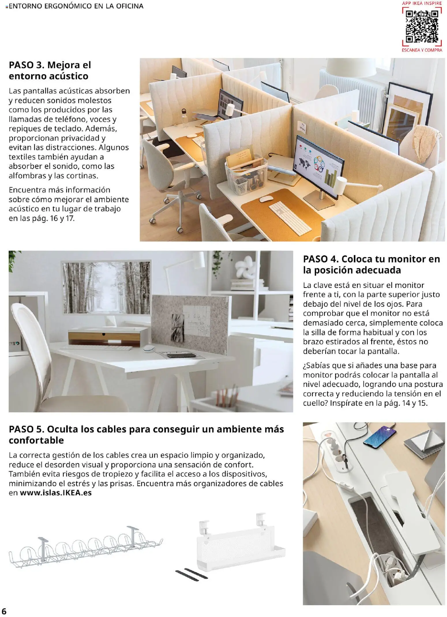 IKEA - Oficina profesional │ válido desde el 01/09/2026 | Página: 6 | Productos: Monitor, Silla