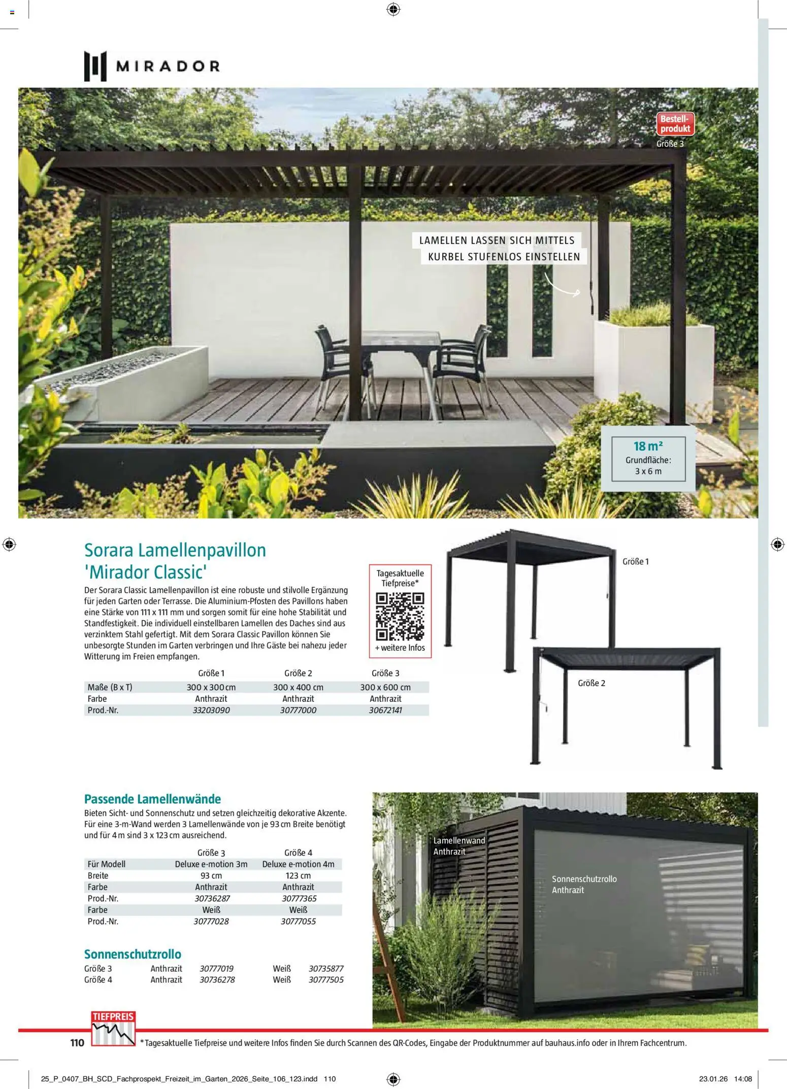 Bauhaus Freizeit im Garten – gültig ab 02.03.2026 | Seite: 110