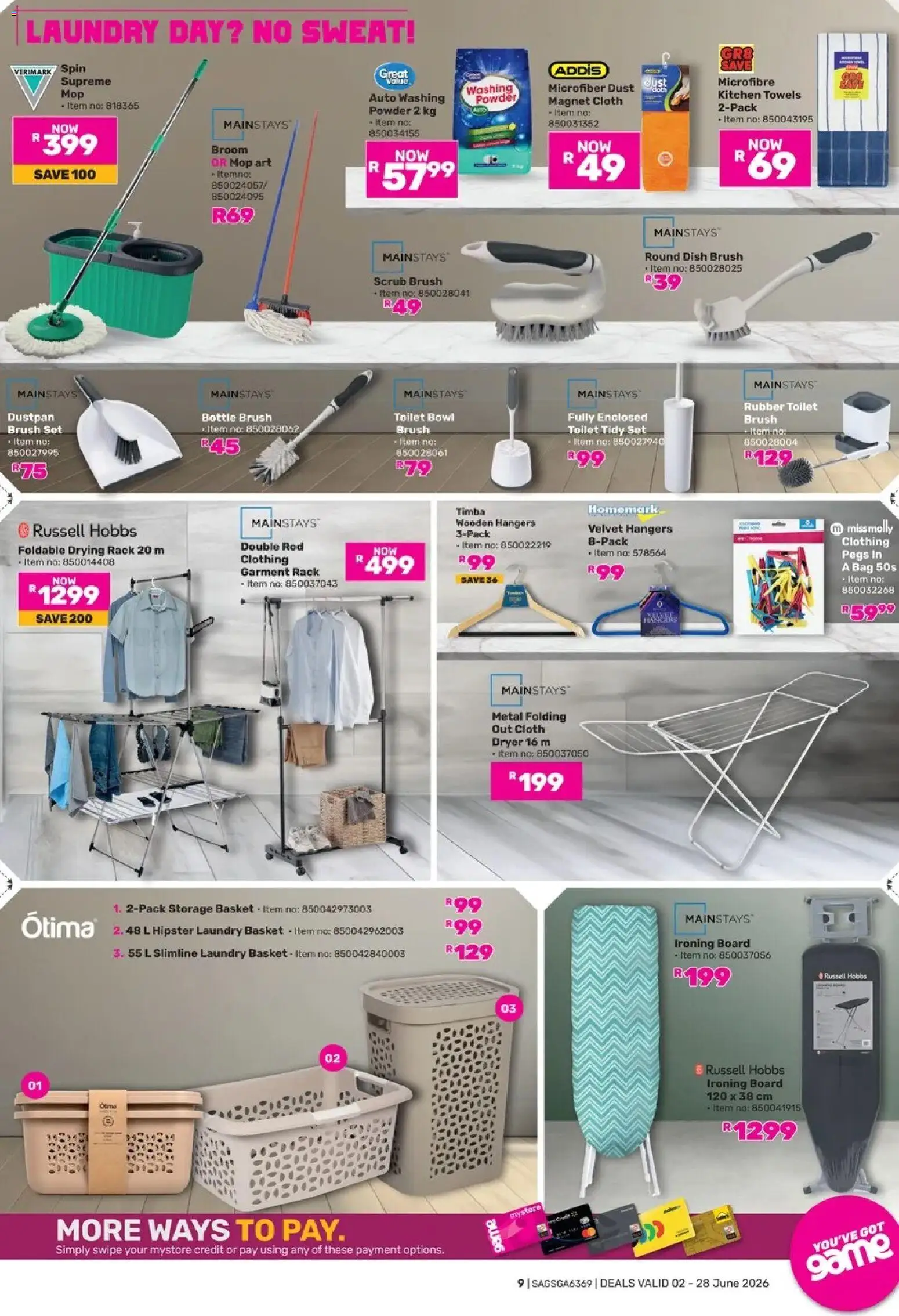 New Game catalogue – valid from 02.06.2026 | Page: 9