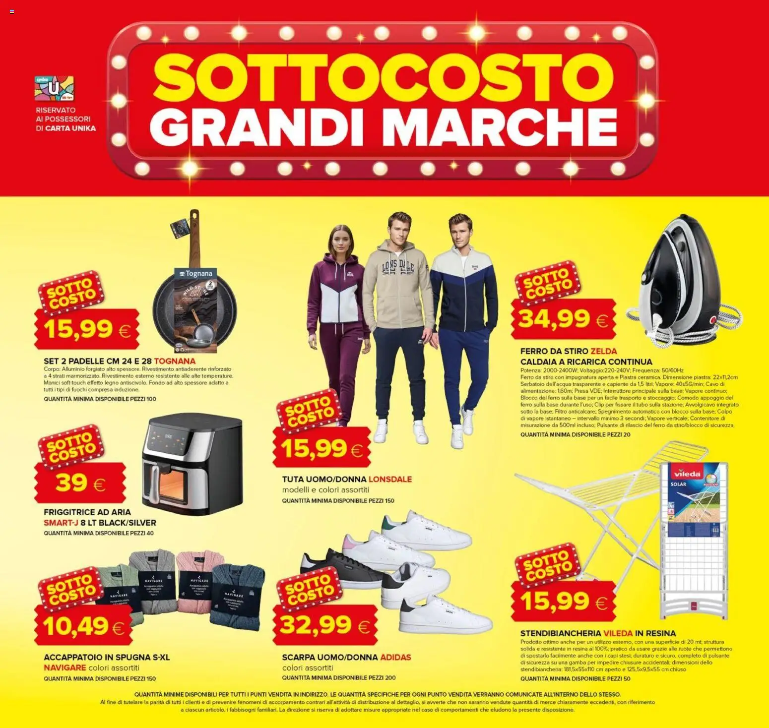 Volantino Oasi del 04/09/2026 | Pagina: 5 | Prodotti: Gamba, Tubo, Stendibiancheria, Cavo