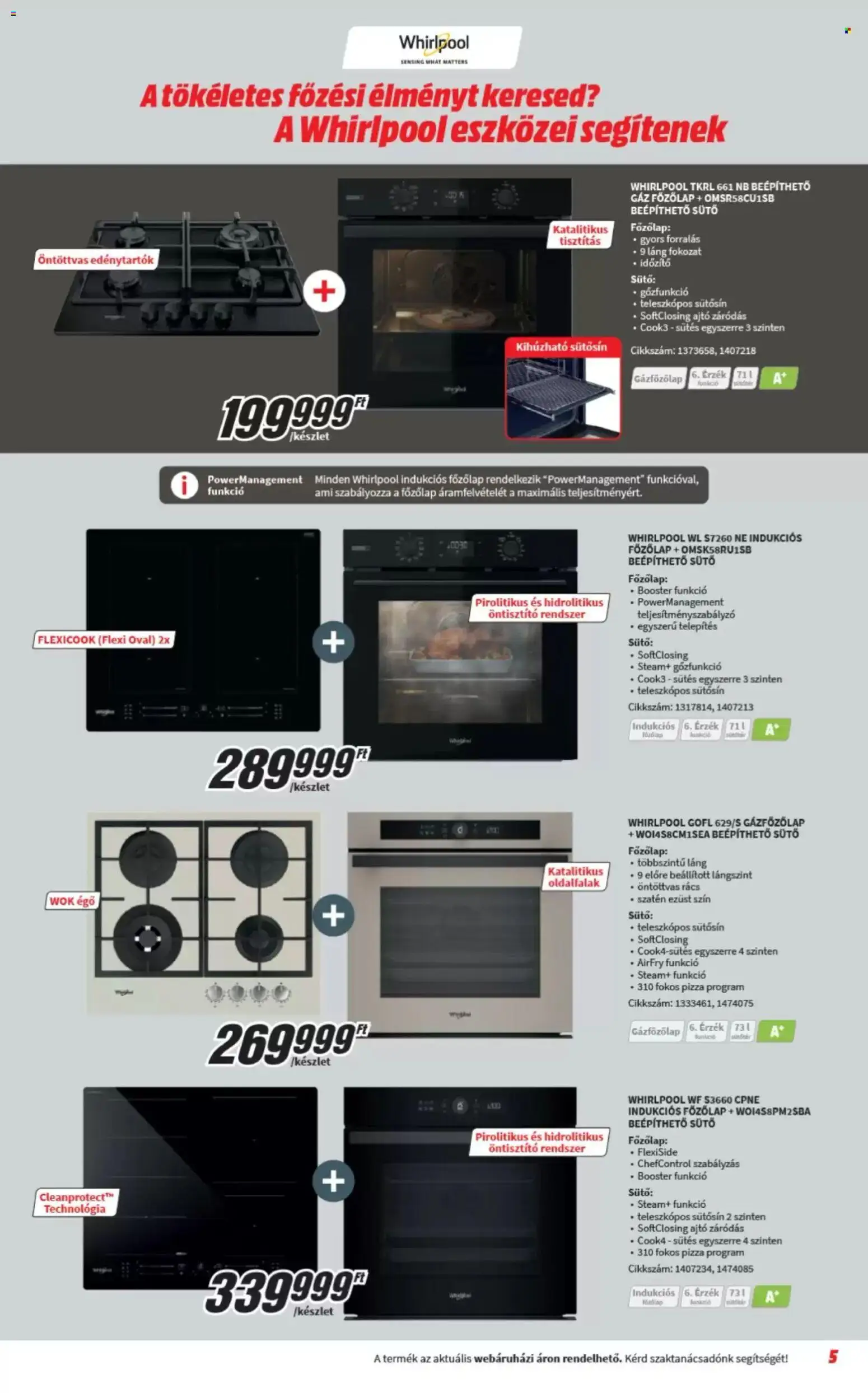 Media Markt akciós ujság - amely érvényes a következő dátumtól: 06.05.2026 | Oldal: 5
