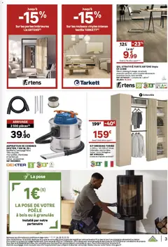 Leroy Merlin - Prévisualisation de Leroy Merlin catalogue valide à partir de 16/09/2026 | Page: 3 | Produits: Aspirateur de cendres, Poêle, Dressing, Poêle à bois