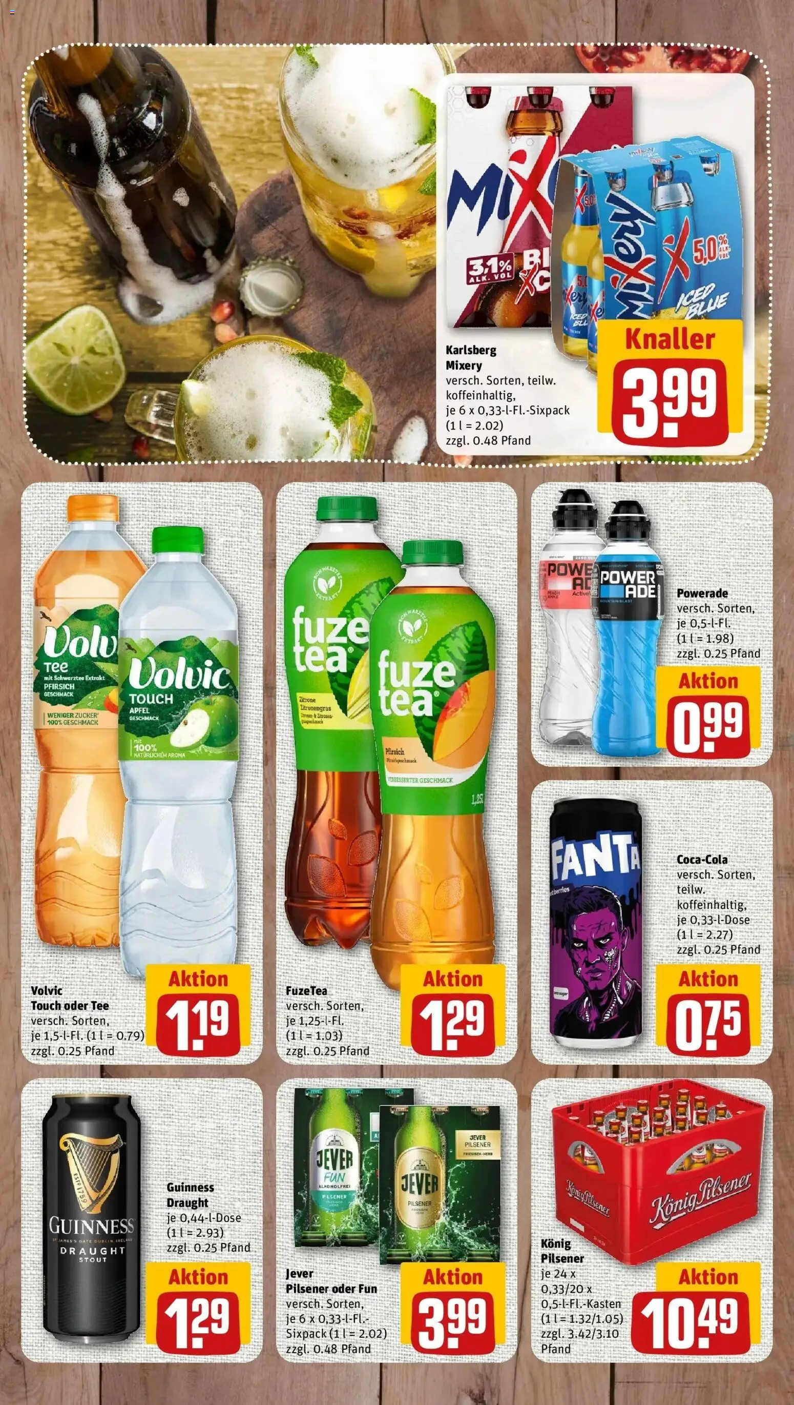 REWE Prospekt ab 26.10.2026 zum Blättern » Angebote | Seite: 10 | Produkte: Äpfel, Zitrone, Pfirsich, Tee