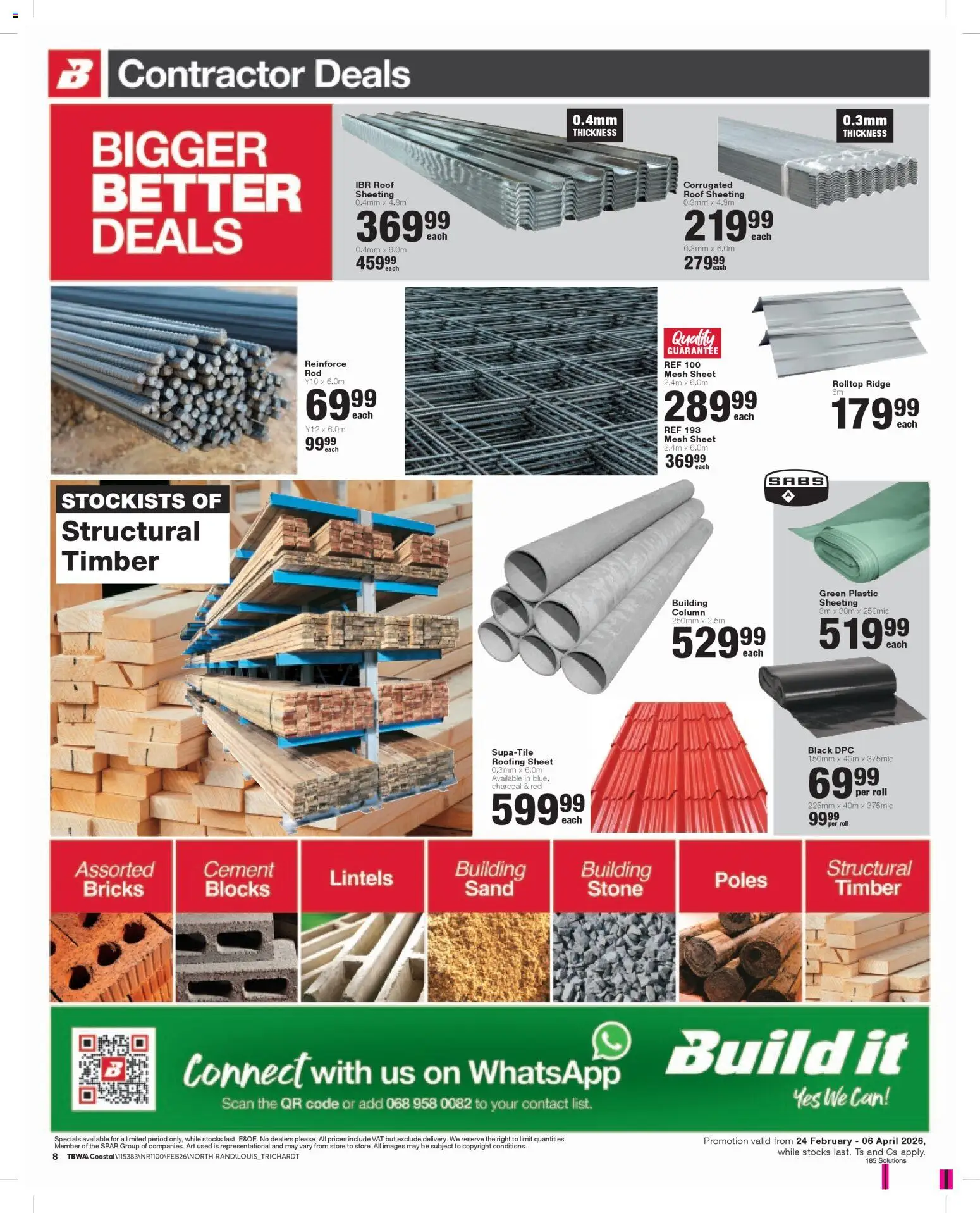 Build It Specials (24/02/2026 - 06/04/2026) Online